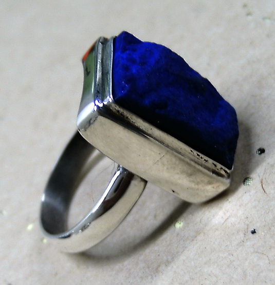 Silver ring with Natural Stone